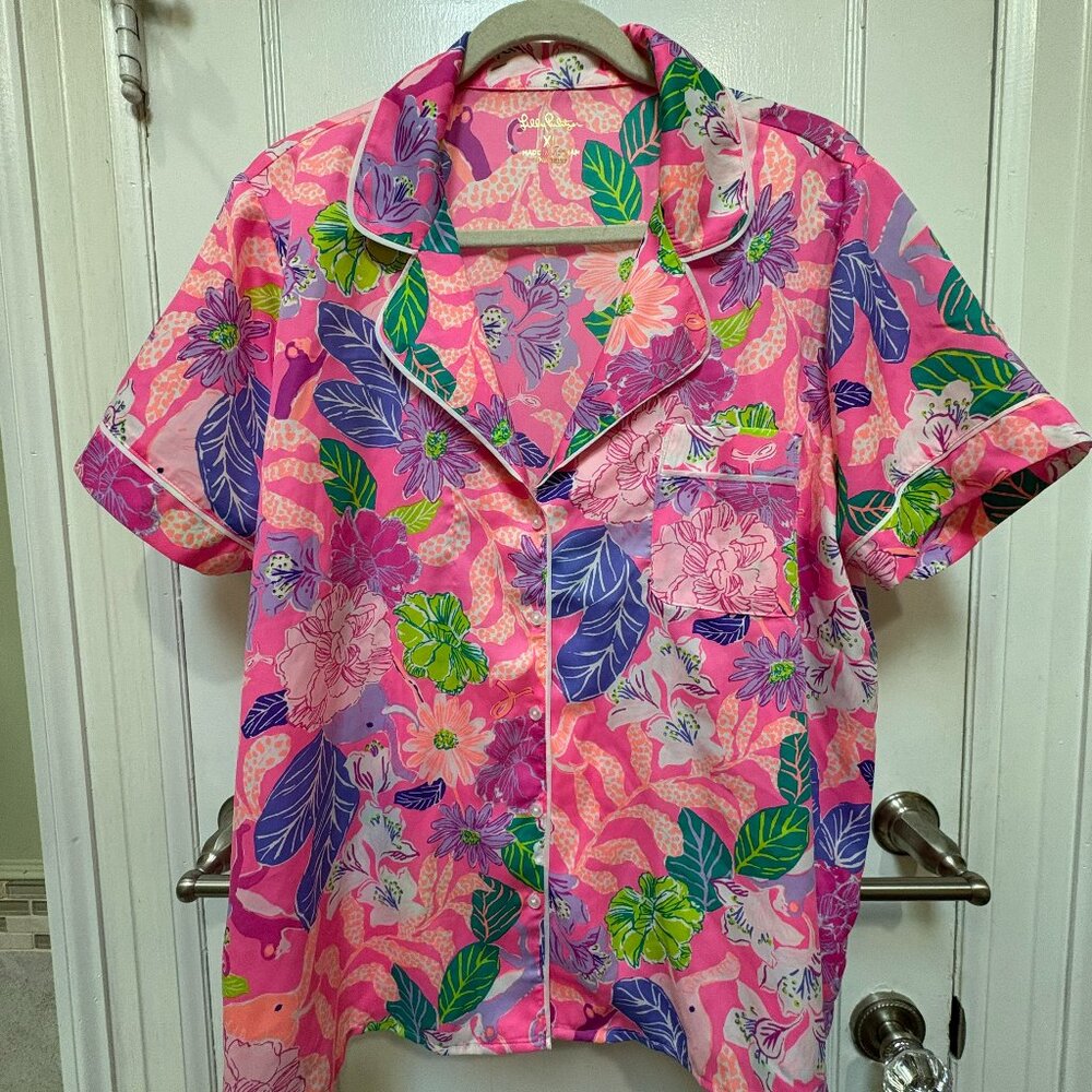 Lilly Pulitzer XL Zerena Pajama Top